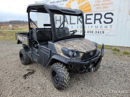 2018 Kubota RTVXG850 Cart