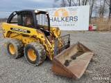 John Deere 260 Skidsteer w/Bucket And Forks
