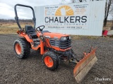 Kubota B2410 4x4 w/Front Blade