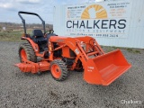 Kubota B3200 4x4 w/Ldr/Mower