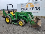 John Deere 4300 4x4 Loader Backhoe