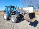 New Holland TS110 4x4 w/CHA/Ldr.