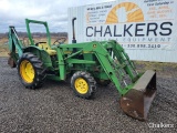 John Deere 850 4x4 Loader Backhoe