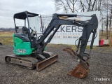 2016 John Deere 26G Excavator