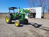 1991 John Deere 2755 2wd w/Ldr