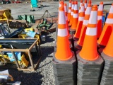 (25) Safety Cones -Selling by the cone x25