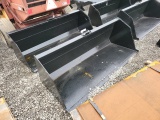 QT 84in. Snow/Mulch Bucket