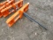 Unused Orange QT Bale Spear