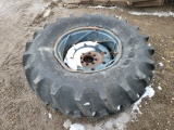 18.4x30 Spin Out Wheel And Tire