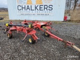 New Holland 163 6 basket Tedder