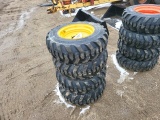 (4) NH/JD 10x16.5 Wheels and Tires/New