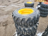 (4) Case 12x16.5 Wheels and Tires/New