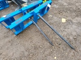 Unused Blue QT Bale Spear