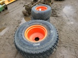 (3) Kubota Wheels and Tires