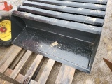 54in. Pin On Loader Bucket