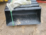 48in. Pin On Loader Bucket