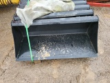 48in. Pin On Loader Bucket