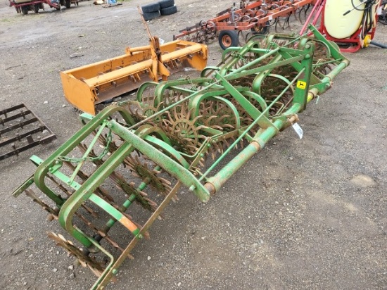 John Deere 3pt. 12ft. Rotary Hoe/Nice
