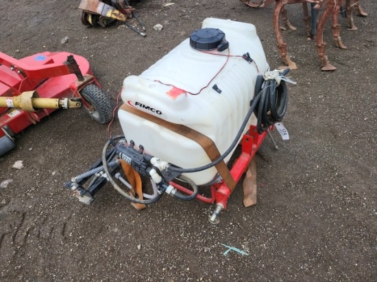 Fimco 50Gallon 3pt. Sprayer