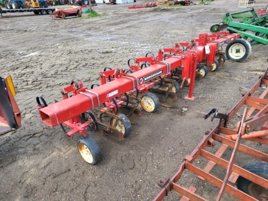 Kongslide 6 row 3pt. Cultivator/Nice