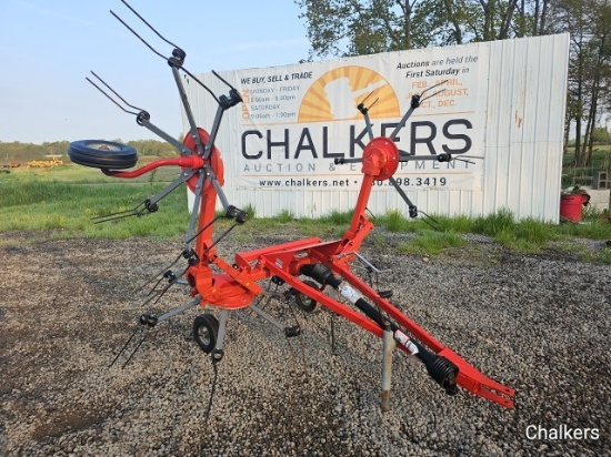 Titan 4 basket Hyd Fold Tedder