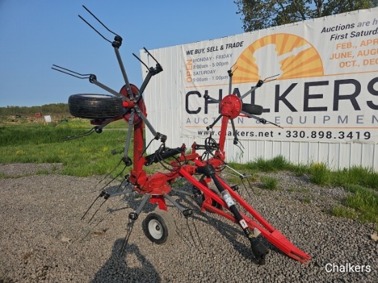 Titan 4 basket Hyd Fold Tedder