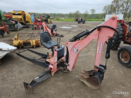 Woods BH80-X Subframe Backhoe Att.