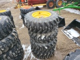 (4) NH/JD 12x16.5 Wheels and Tires/New