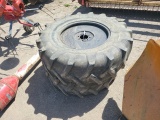 14.9x24 Steel wheels with rubber