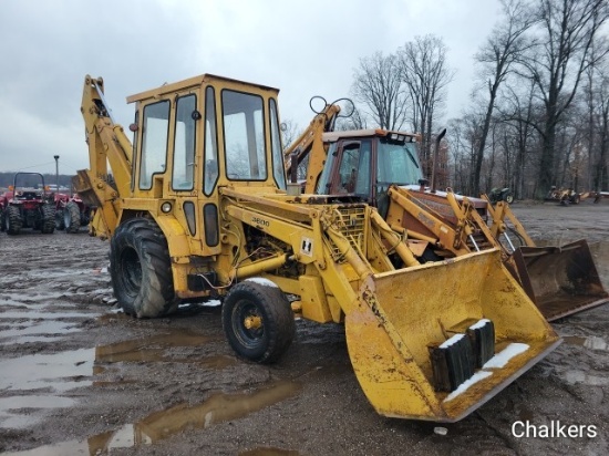 International 3600 Diesel 2wd Loader Backhoe