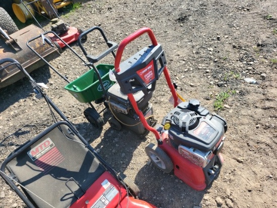 Troy Bilt Pressure Washers and Seeder