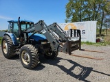 Ford 8160 4x4 w/Cab/Ldr/Forks