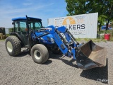 New Holland TN85D 4x4 w/Cab/Ldr