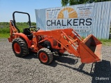 2017 Kubota L3301HST 4x4 Loader Backhoe