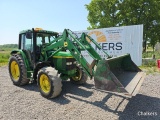 John Deere 6210 4x4 w/Cab/Ldr
