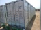 40ft. Sea Container w/4 side Doors