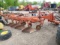Allis Chalmers 4btm. Semi Mt Plow
