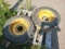 Pair 8 Bolt 10x16.5 Wheels and Tires
