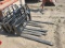 Kivel 3500# QT Pallet Forks/New