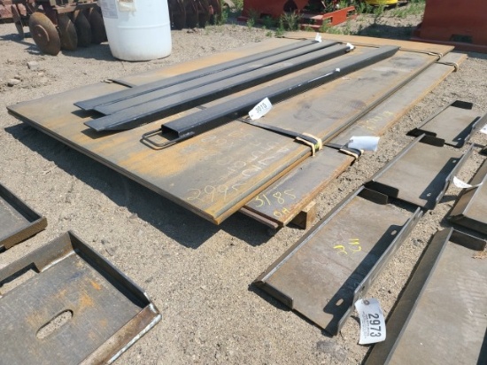 Stack of 1/2" Steel Plate