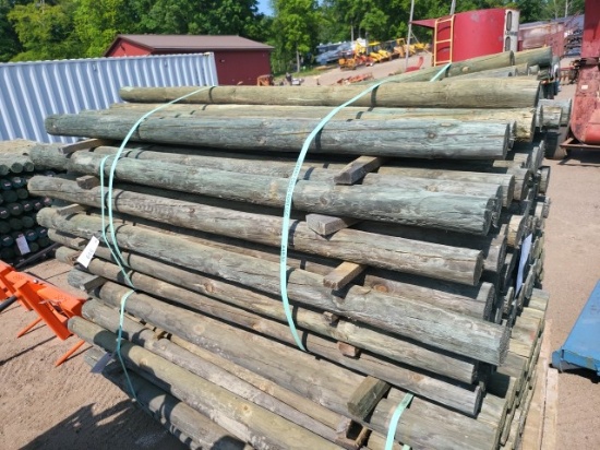 3 1/2" x7 Treated Fence Posts