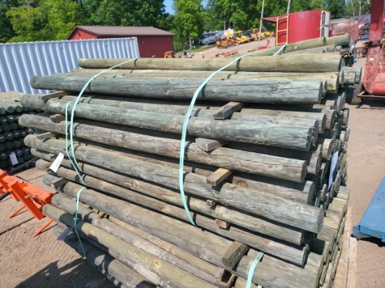 3 1/2" x7 Treated Fence Posts