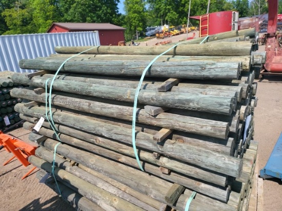 3 1/2" x7 Treated Fence Posts