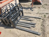 Kivel 3500# QT Pallet Forks/New