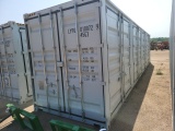 40ft. Sea Container w/4 side Doors