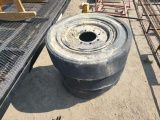 7.50x16 Solid Wheels and Tires