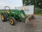 John Deere 5510 4x4 w/Ldr.
