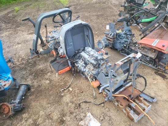 Kioti DK45 Salvage Tractor