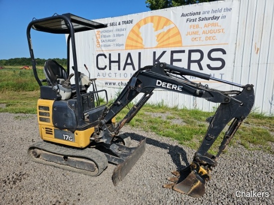 2016 John Deere 17G Excavator