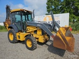 John Deere 410J 4x4 Loader Backhoe